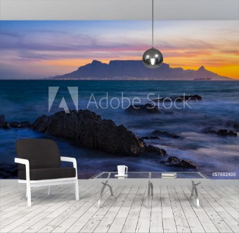 Picture of Table Mountain sunset